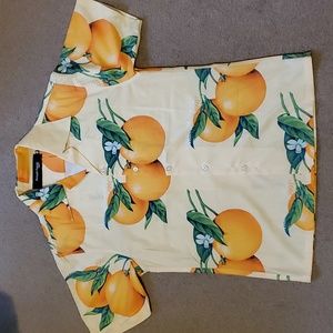 Midnight Organic Button Shirt